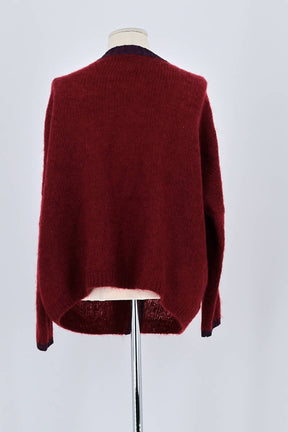 Gilet Des Petits Hauts  Bordeaux