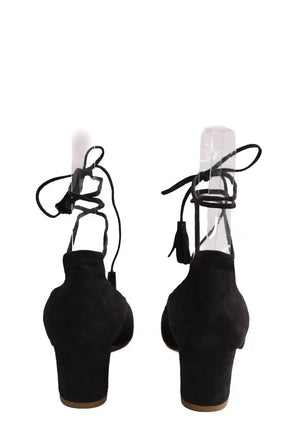 Talons Sézane Anthracite en Daim