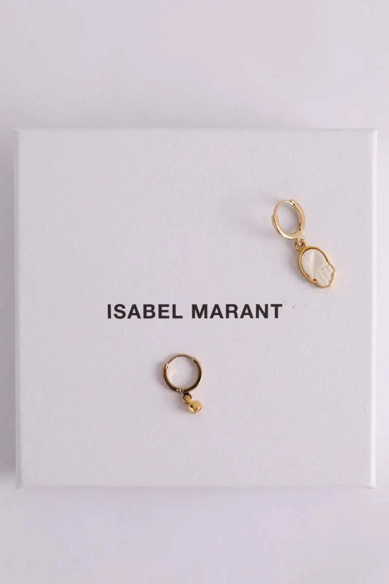 Boucles d'oreilles Isabel Marant Doré en Métal