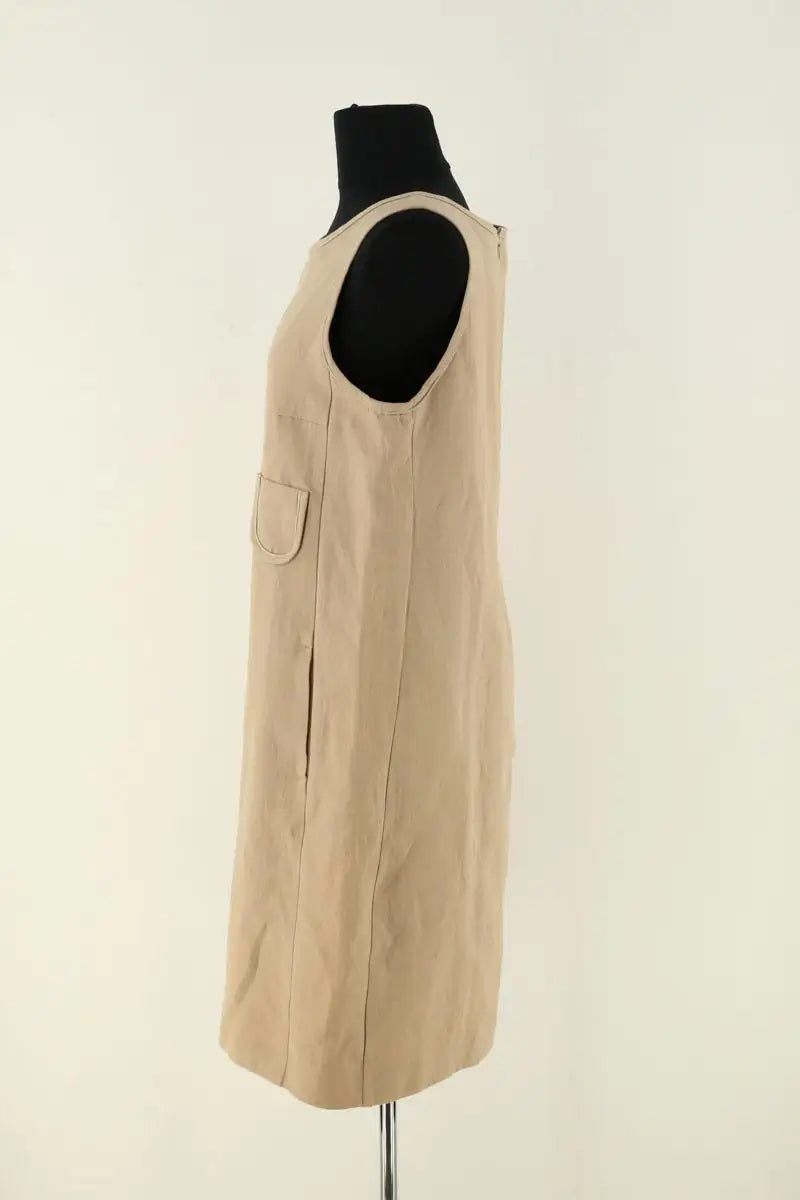 Robe Max Mara Beige en Lin