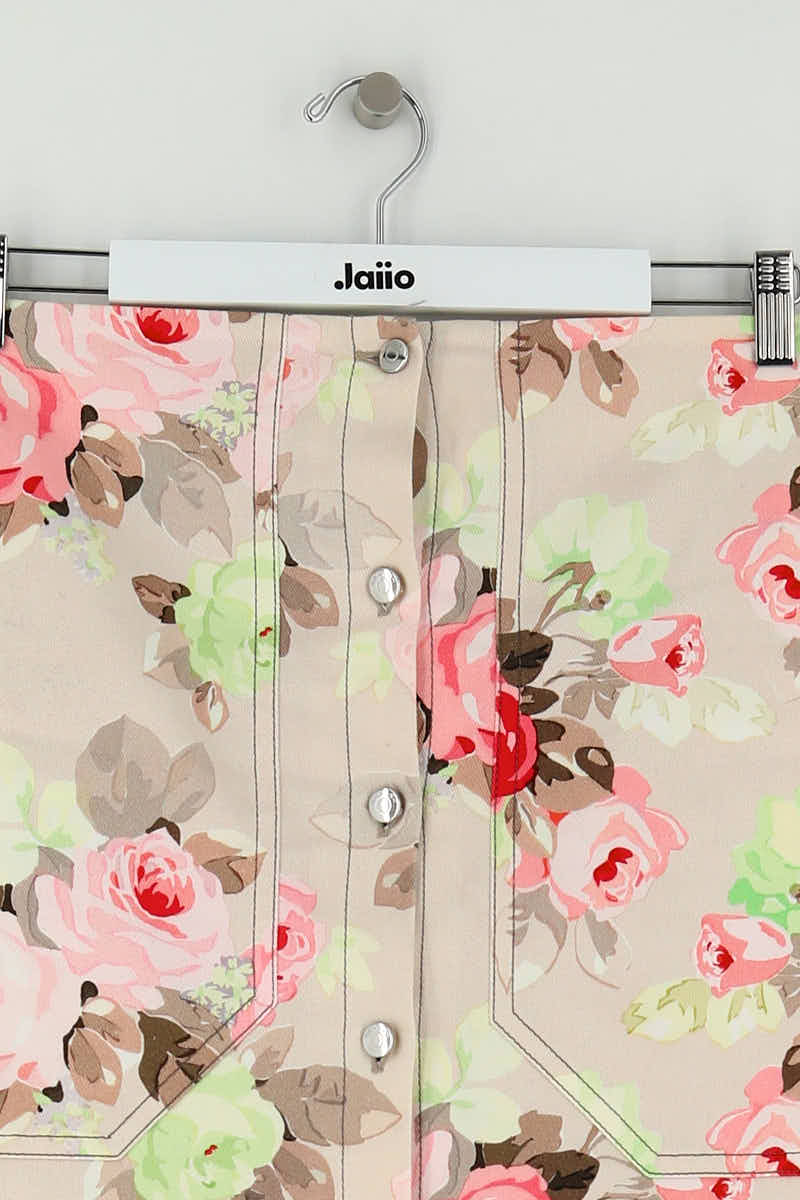 Mini jupe Carven  Beige