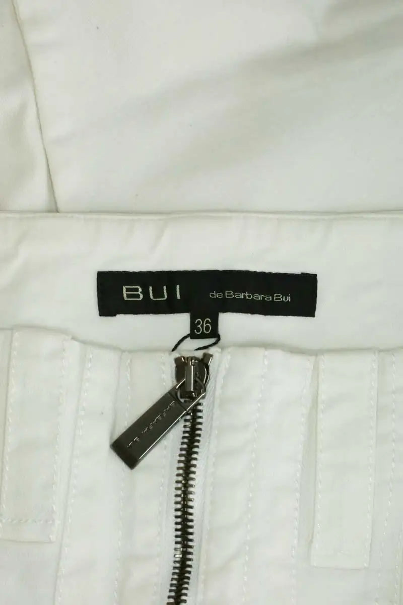 Jean slim Barbara Bui Blanc en Coton