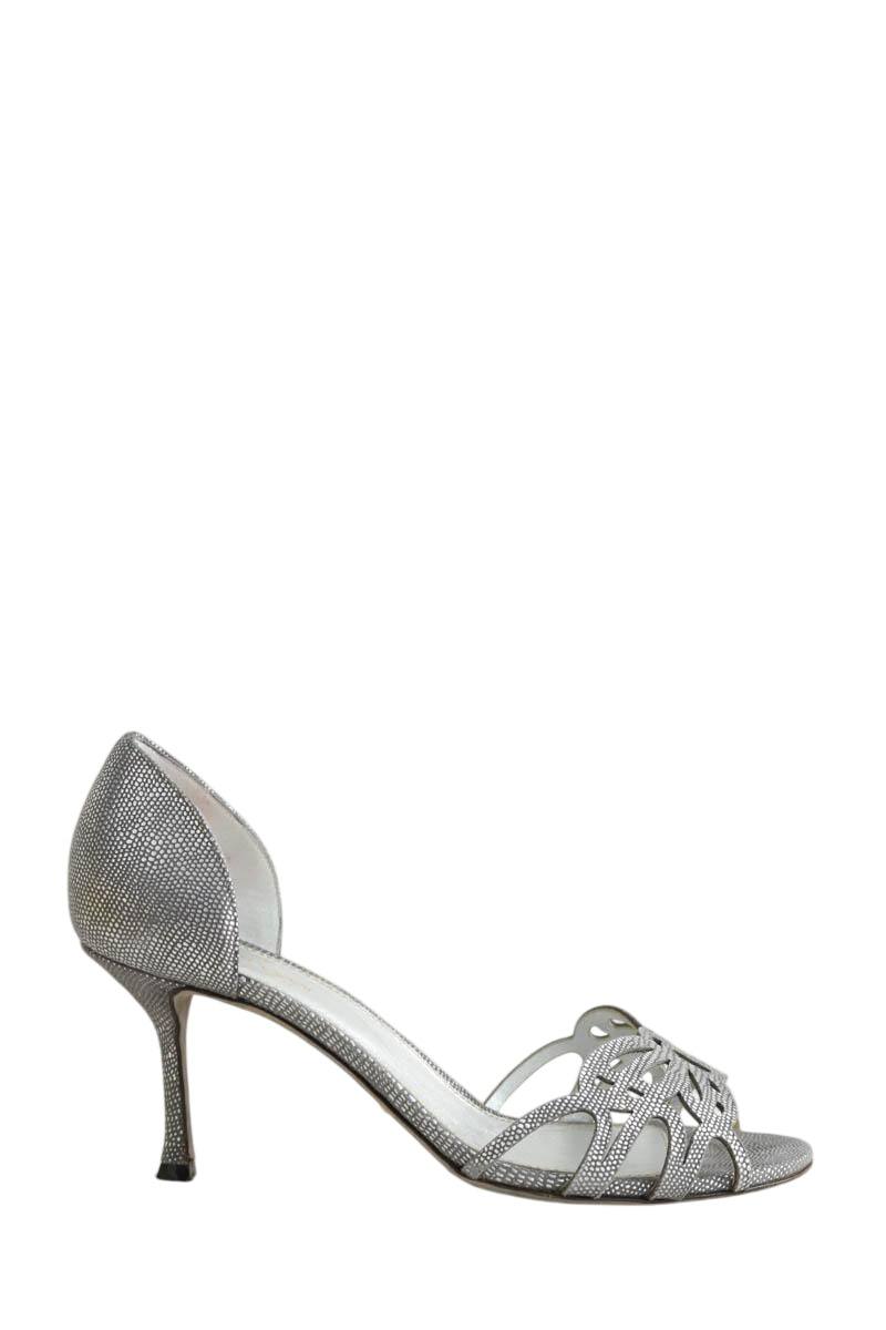 Talons Sergio Rossi  Argent