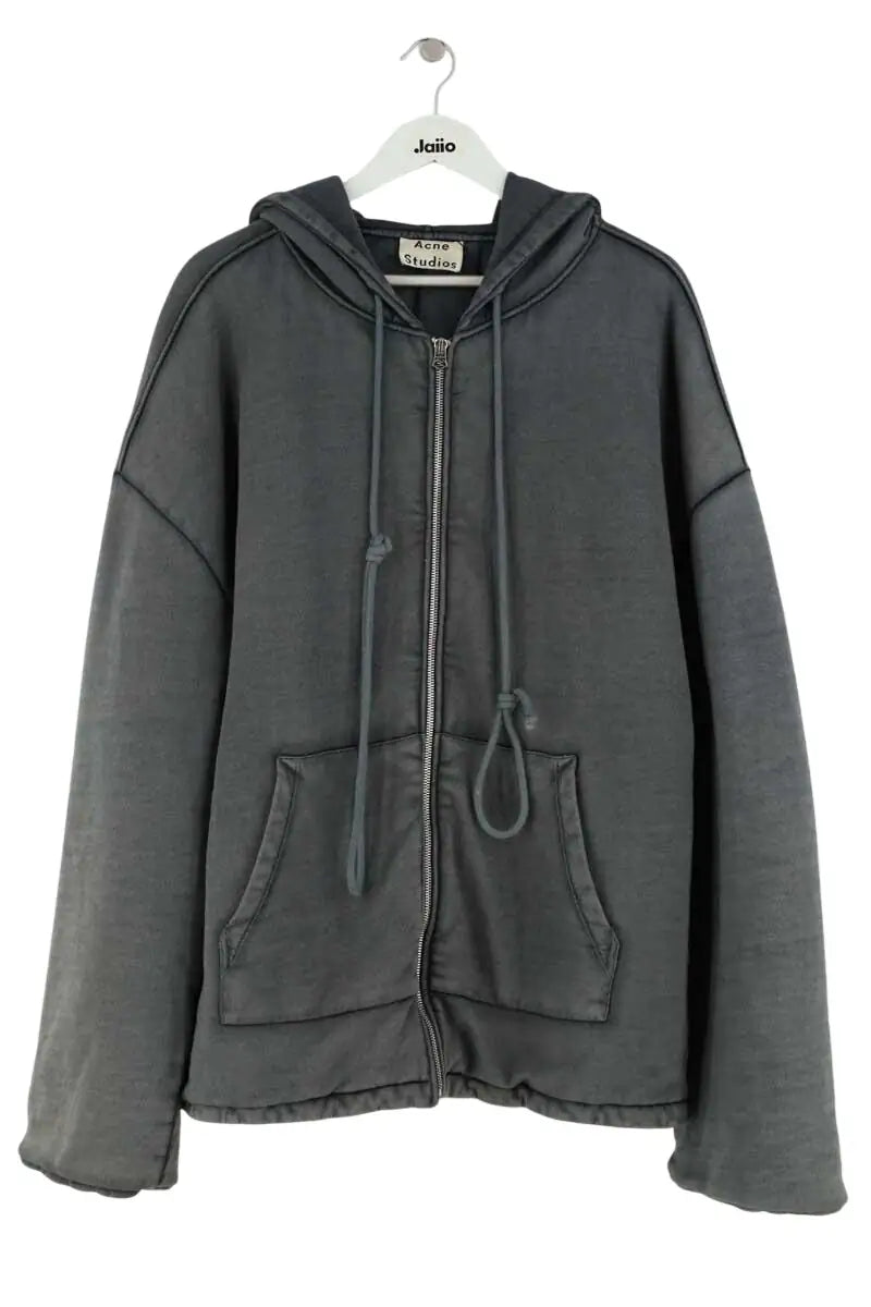 Gilet Acne Studios Anthracite en Coton, taille L - Seconde Main