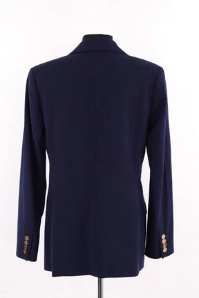 Blazer Ralph Lauren Bleu en Synthétique