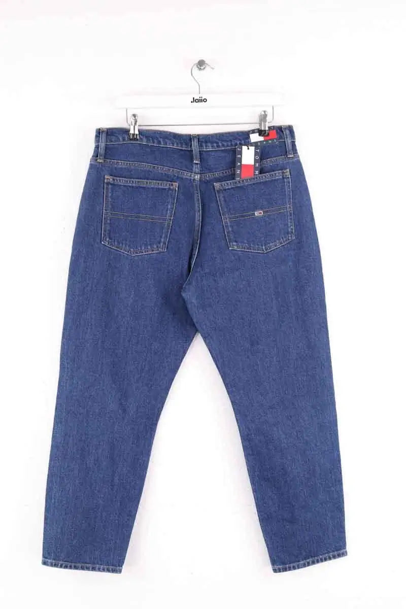 Jean slim Tommy Hilfiger Izzie high slim ankle Bleu en Coton