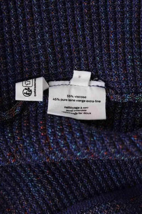 Pull sans manches Molli Marine en Viscose