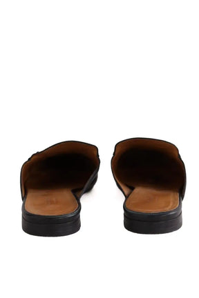 Mules Gucci Noir en Cuir