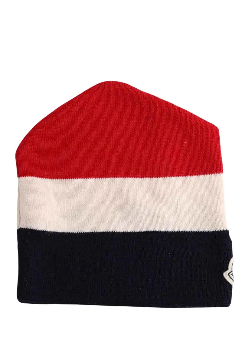 Bonnet Moncler Multicolore en Laine, taille TU - Seconde Main