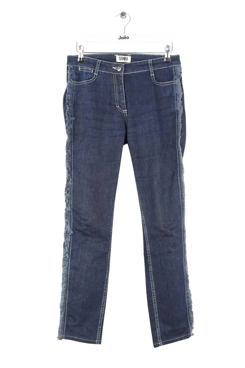 Jean slim Sonia Rykiel  Marine