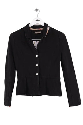 Gilet Burberry Noir en Coton, taille XS - Seconde Main