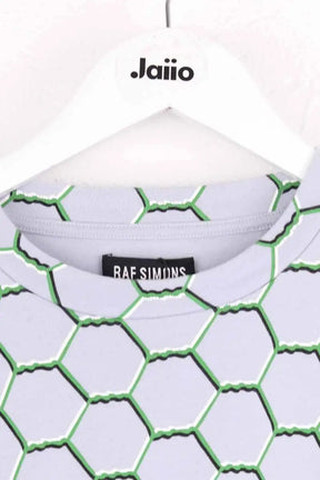 T-shirt Raf Simons Gris en Coton