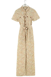 Combinaison Sézane Beige en Coton, taille S - Seconde Main