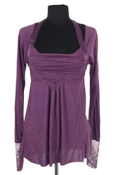 Top Vanessa Bruno Violet en Viscose, taille S - Seconde Main