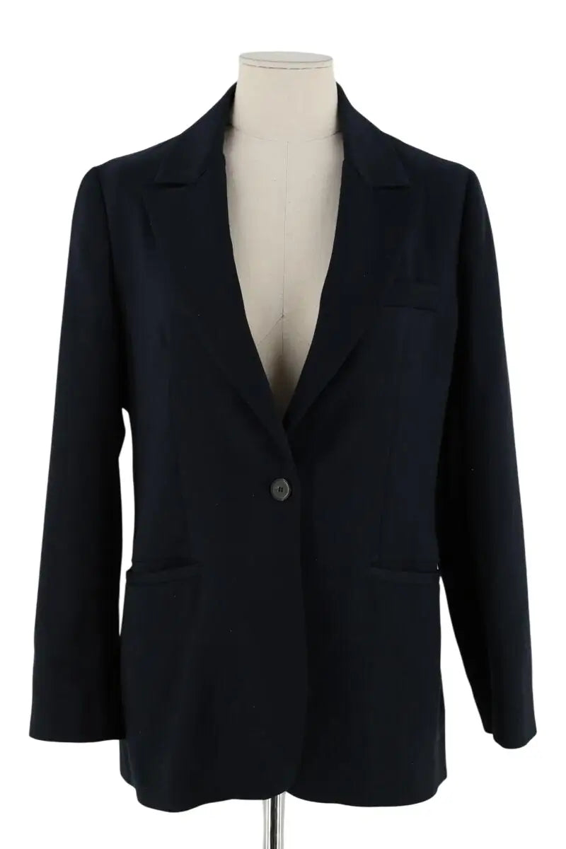Blazer Forte_Forte Marine en Laine, taille M - Seconde Main