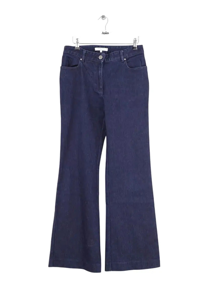 Jean droit Gerard Darel Bleu en Coton, taille M - Seconde Main