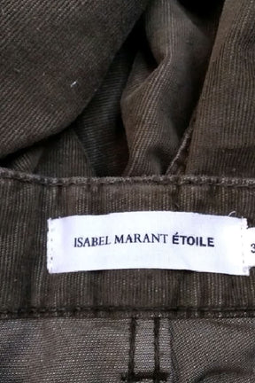 Jean slim Isabel Marant  Marron