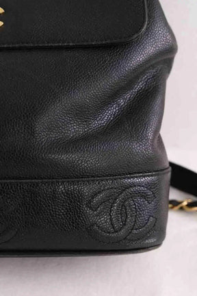 Sac à dos Chanel Noir en Cuir