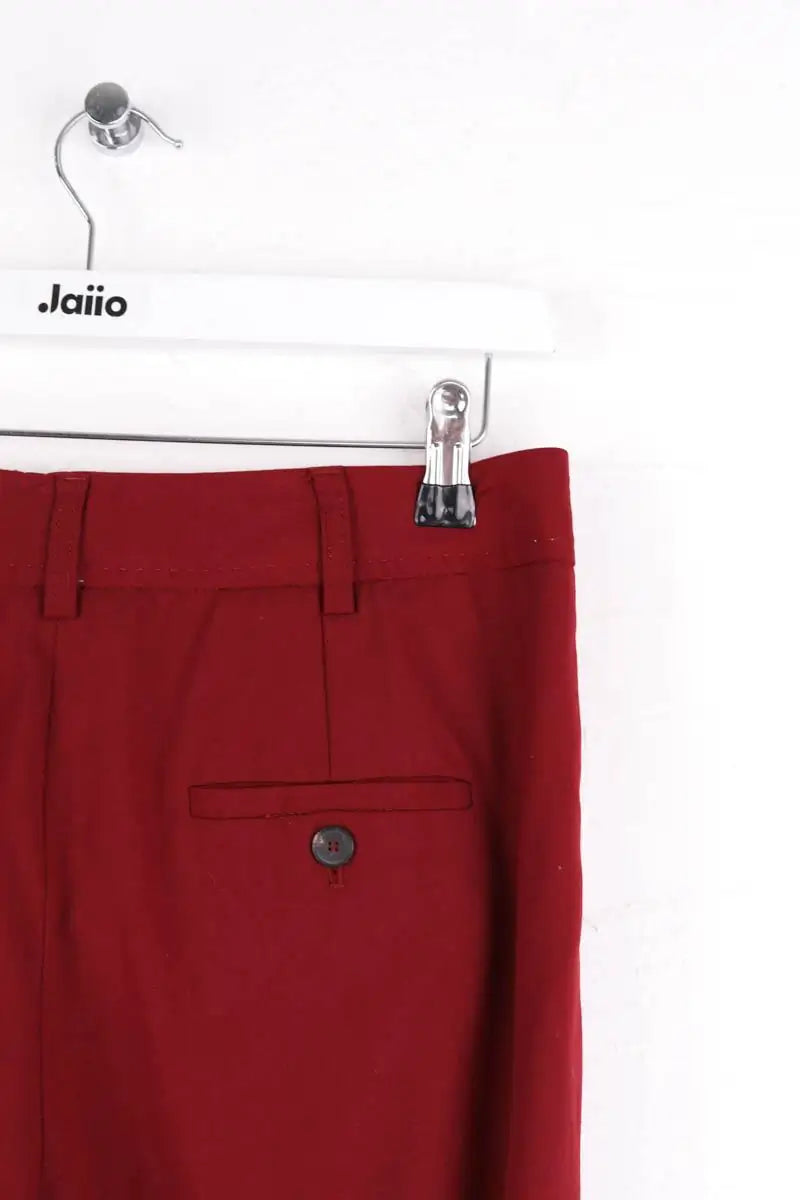 Pantalon droit Gerard Darel Bordeaux en Laine