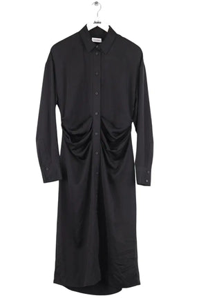 Robe Calvin Klein Noir en Viscose, taille S - Seconde Main