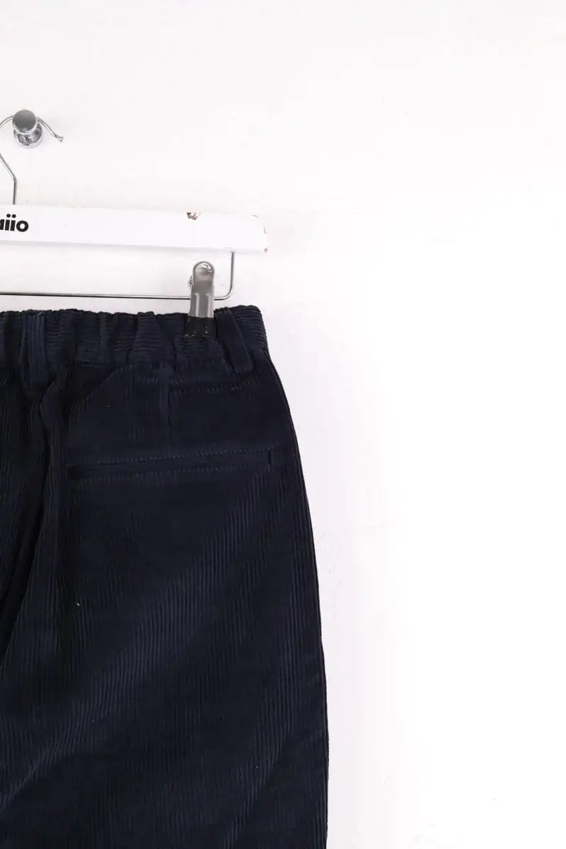 Pantalon droit The Frankie Shop Marine en Coton