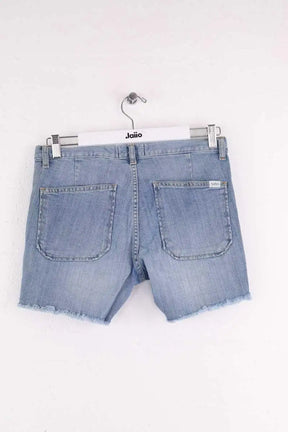 Mini short Ba&Sh Bleu en Coton