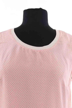Top Fabiana Filippi Rose en Soie
