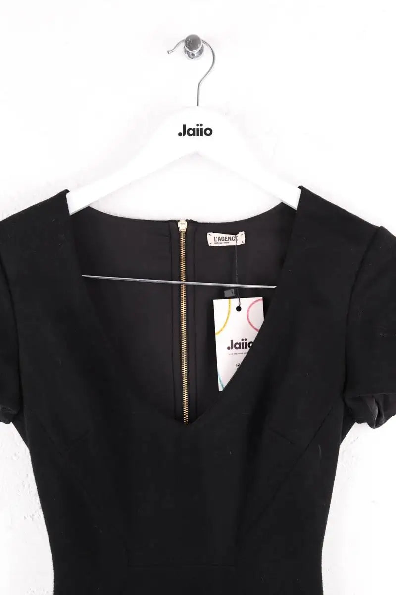Robe L'agence Noir en Synthétique