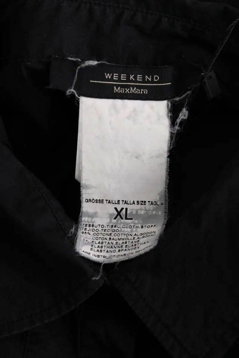 Chemise Max Mara Noir en Coton