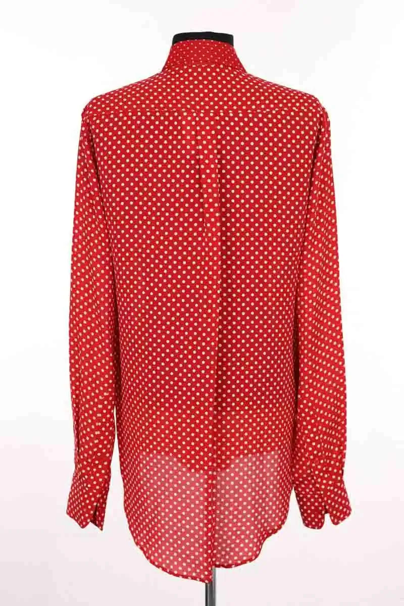 Chemise Joseph Rouge en Soie