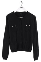Cardigan Joseph Noir en Laine, taille S - Seconde Main