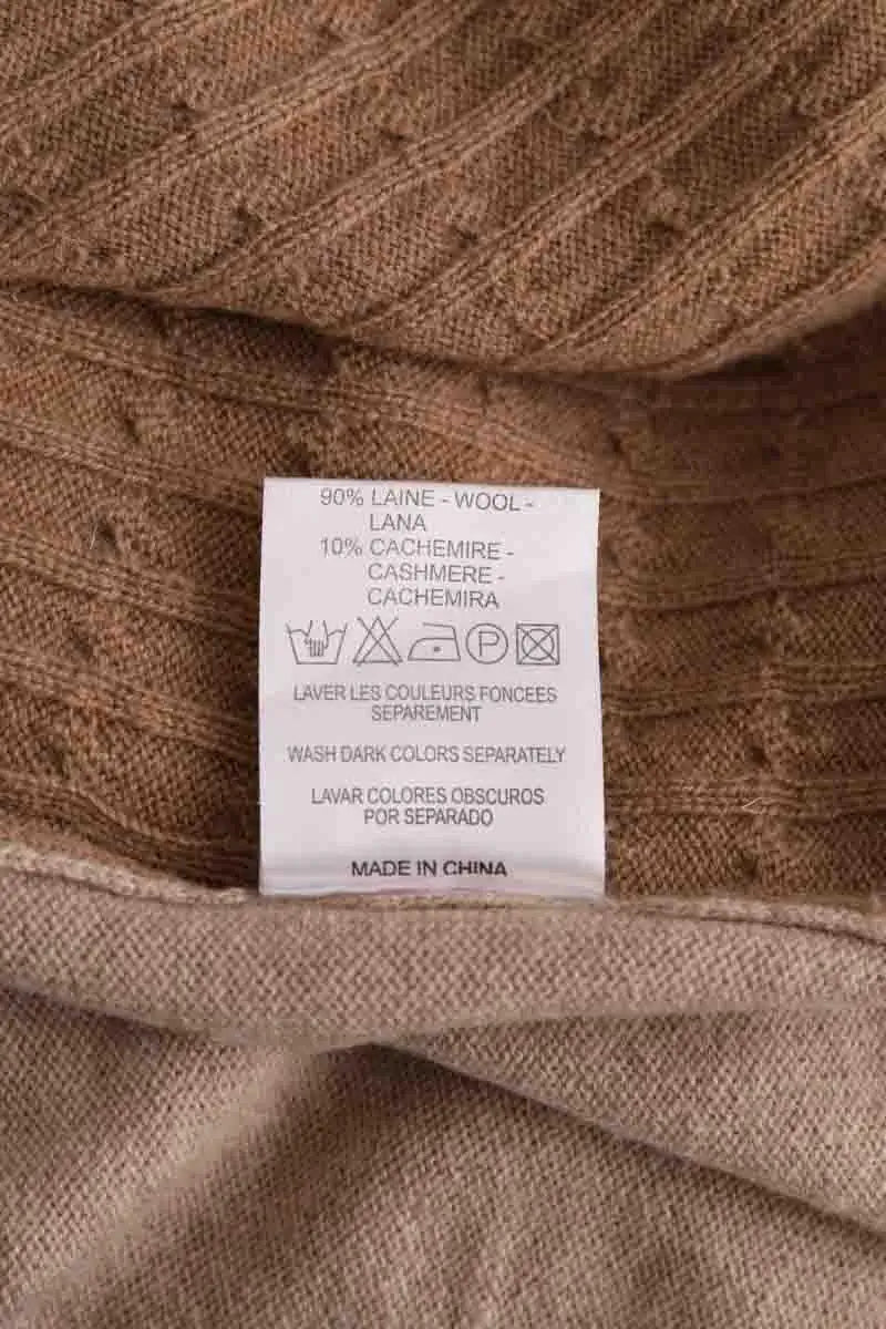 Pull Sandro Beige en Laine