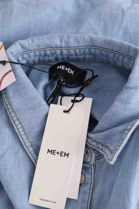 Chemise ME + EM Bleu en Coton