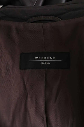 Veste Max Mara Marron en Cuir
