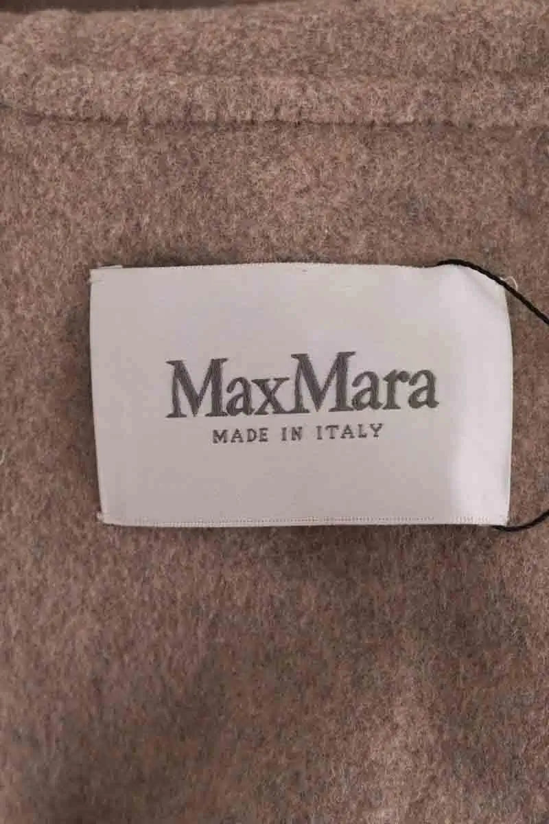 Manteau Max Mara Beige en Laine