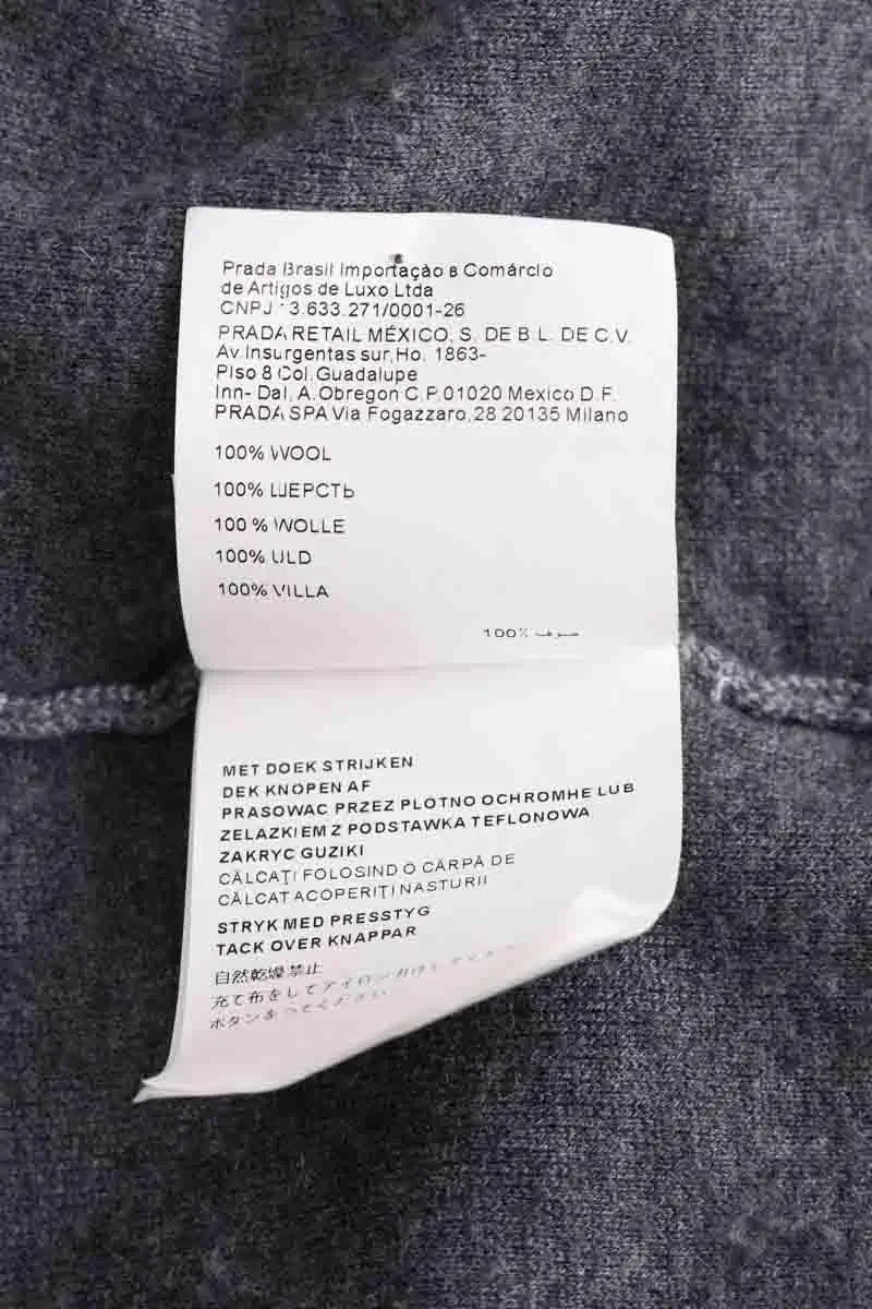 Gilet Miu Miu Gris en Laine