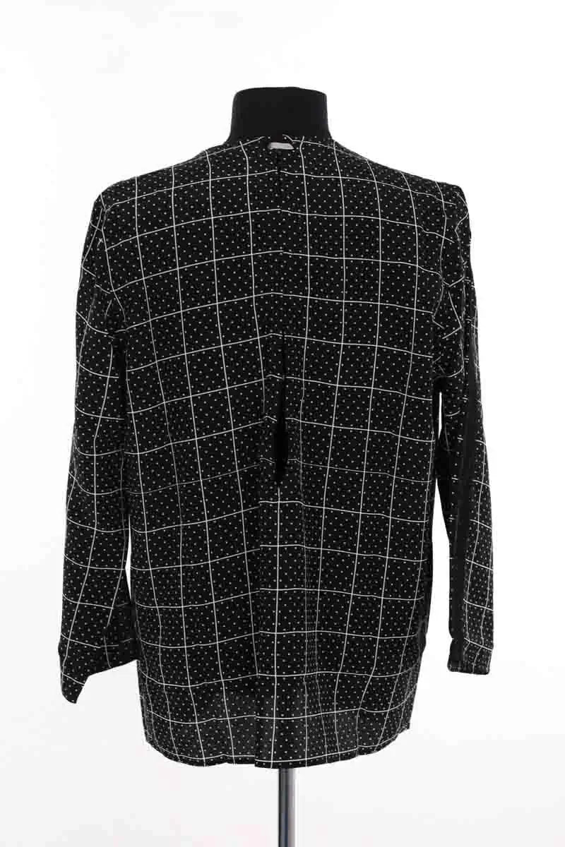 Blouse Sandro Noir en Soie