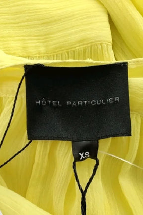 Robe Hotel Particulier  Jaune