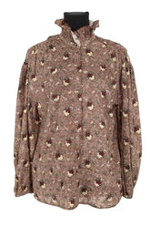 Blouse Antik Batik  Marron