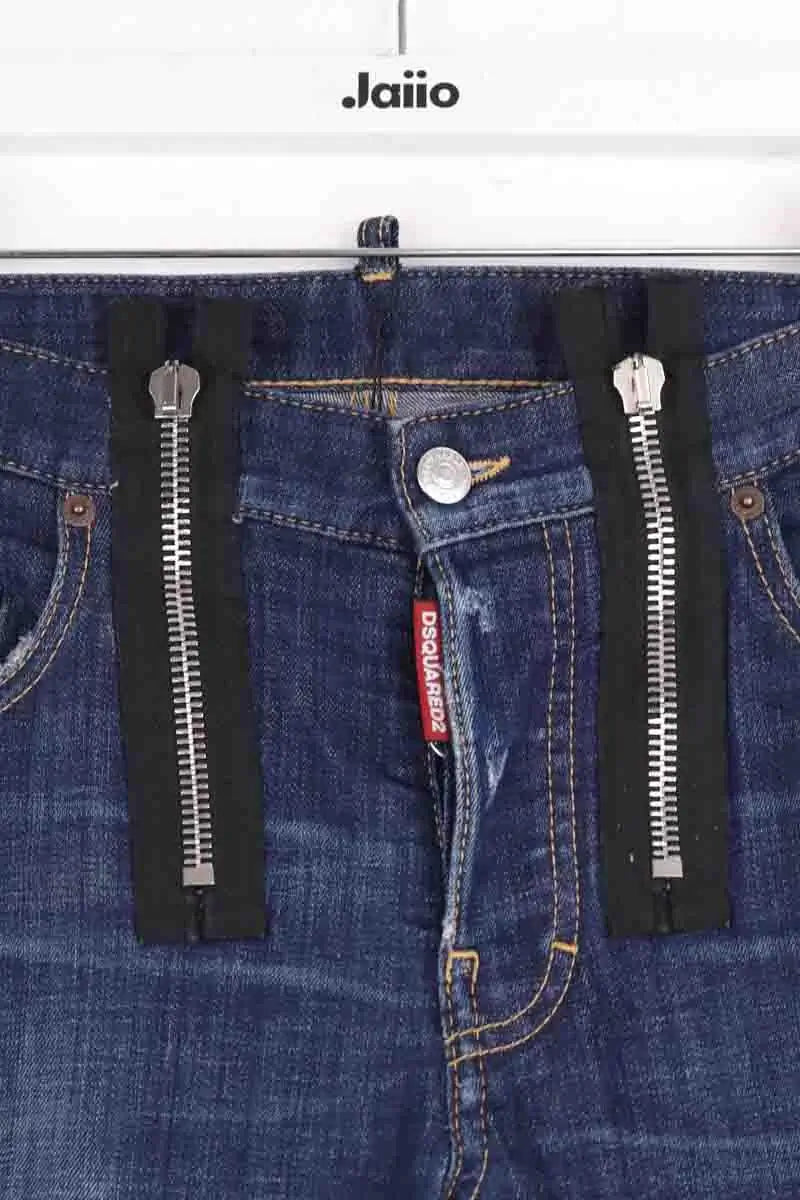 Jean slim Dsquared2 Bleu en Coton