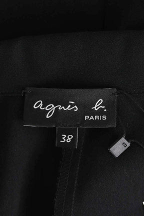 Veste Agnès B. Noir en Synthétique
