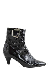 Boots à boucles Prada  Noir