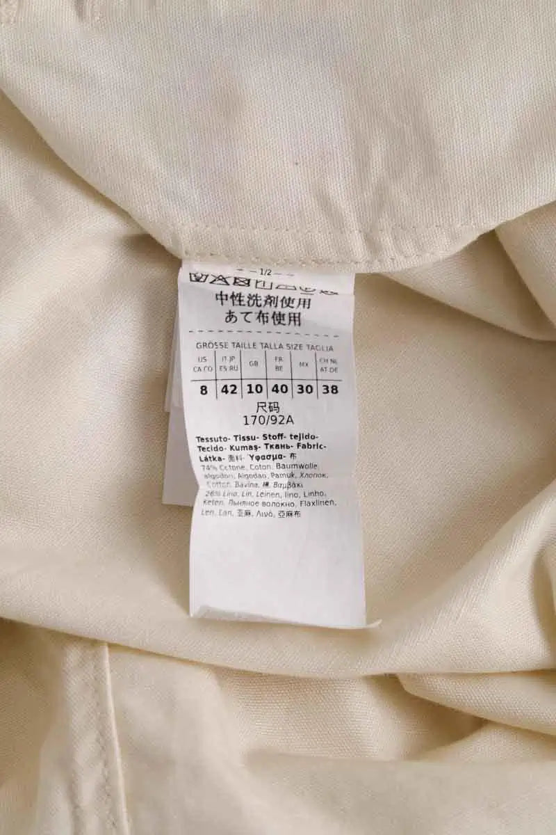 Veste Max Mara Beige en Coton