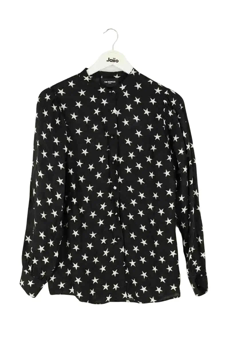 Chemise The Kooples Noir en Viscose, taille S - Seconde Main