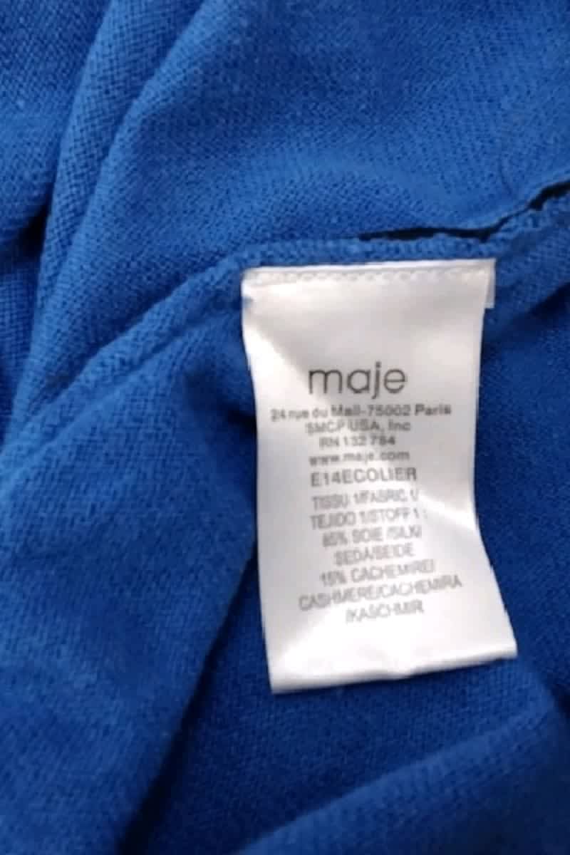 Pull Maje  Bleu