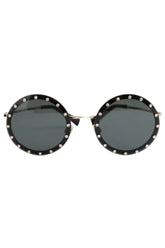 Lunettes de soleil Valentino Noir en Plastique - Seconde Main