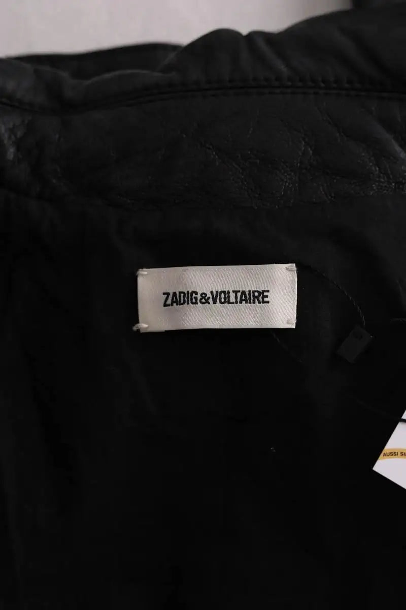 Veste Zadig & Voltaire Noir en Cuir