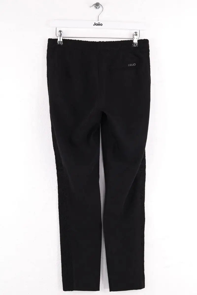 Pantalon droit Liu Jo Noir en Synthétique