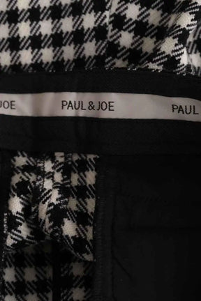 Pantalon large Paul & Joe Noir en Laine