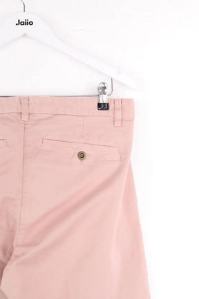 Pantalon droit Ami Beige en Coton